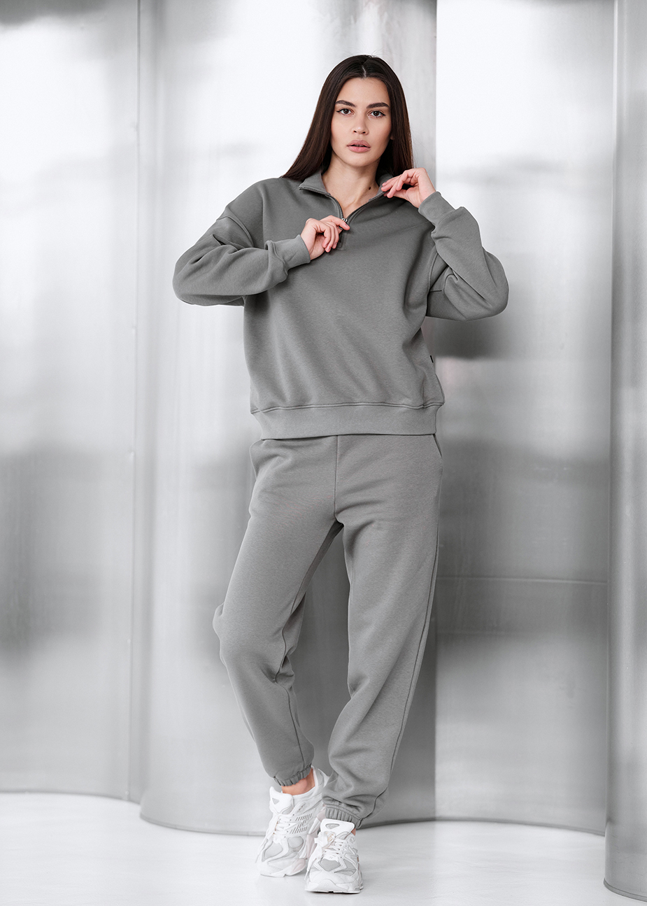 Dres Staff gray fleece