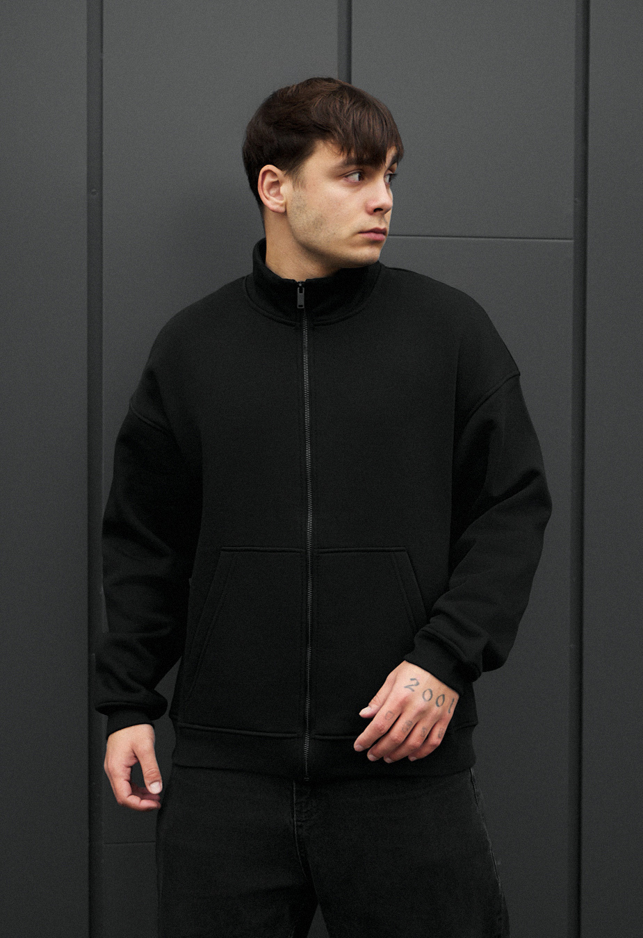 Olimpijka Staff bu black fleece