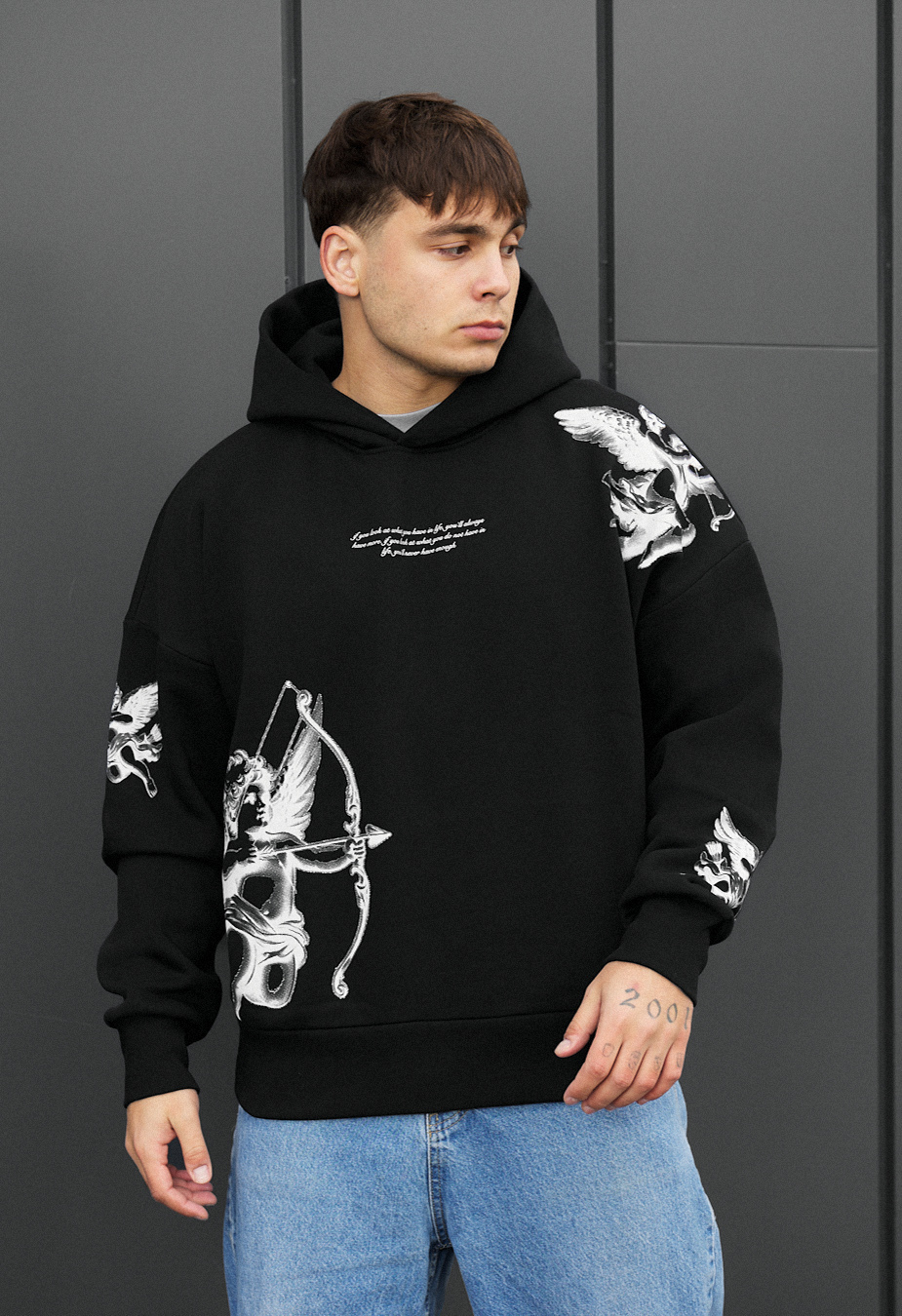 Bluza Staff sagittarius oversize fleece