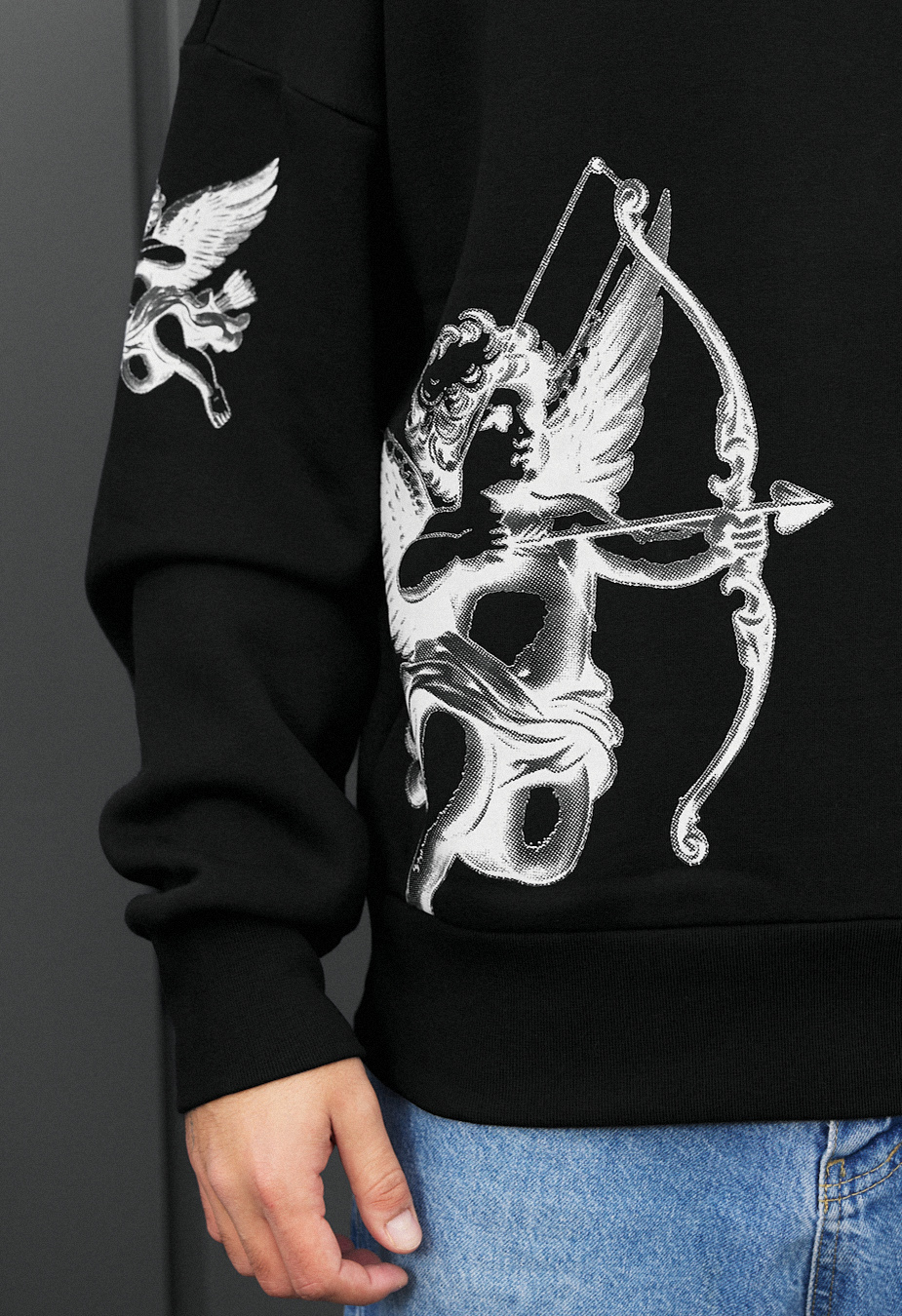 Bluza Staff sagittarius oversize fleece