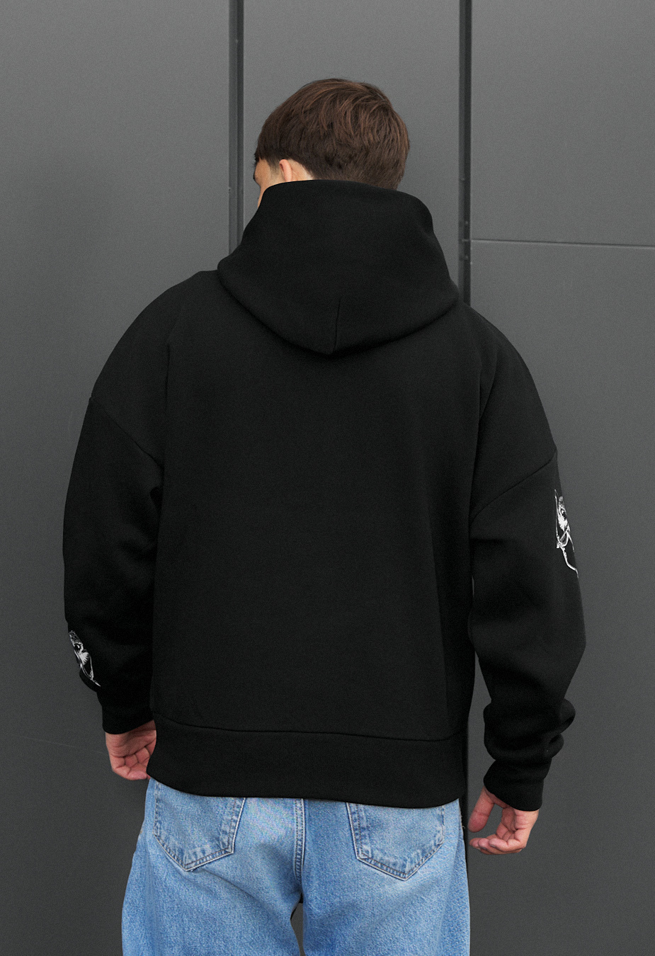 Bluza Staff sagittarius oversize fleece