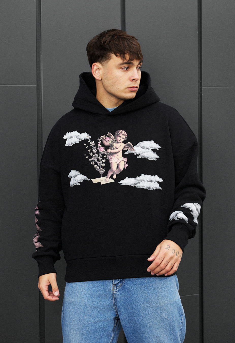 Bluza Staff clouds oversize fleece