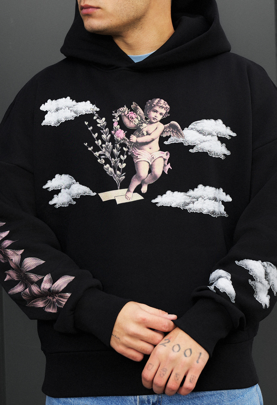 Bluza Staff clouds oversize fleece