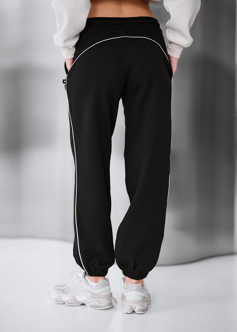 Spodnie dresowe Staff ret black reflective fleece