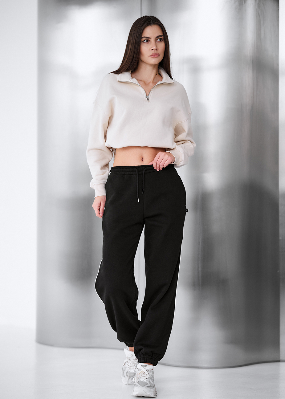 Spodnie dresowe Staff ret black reflective fleece