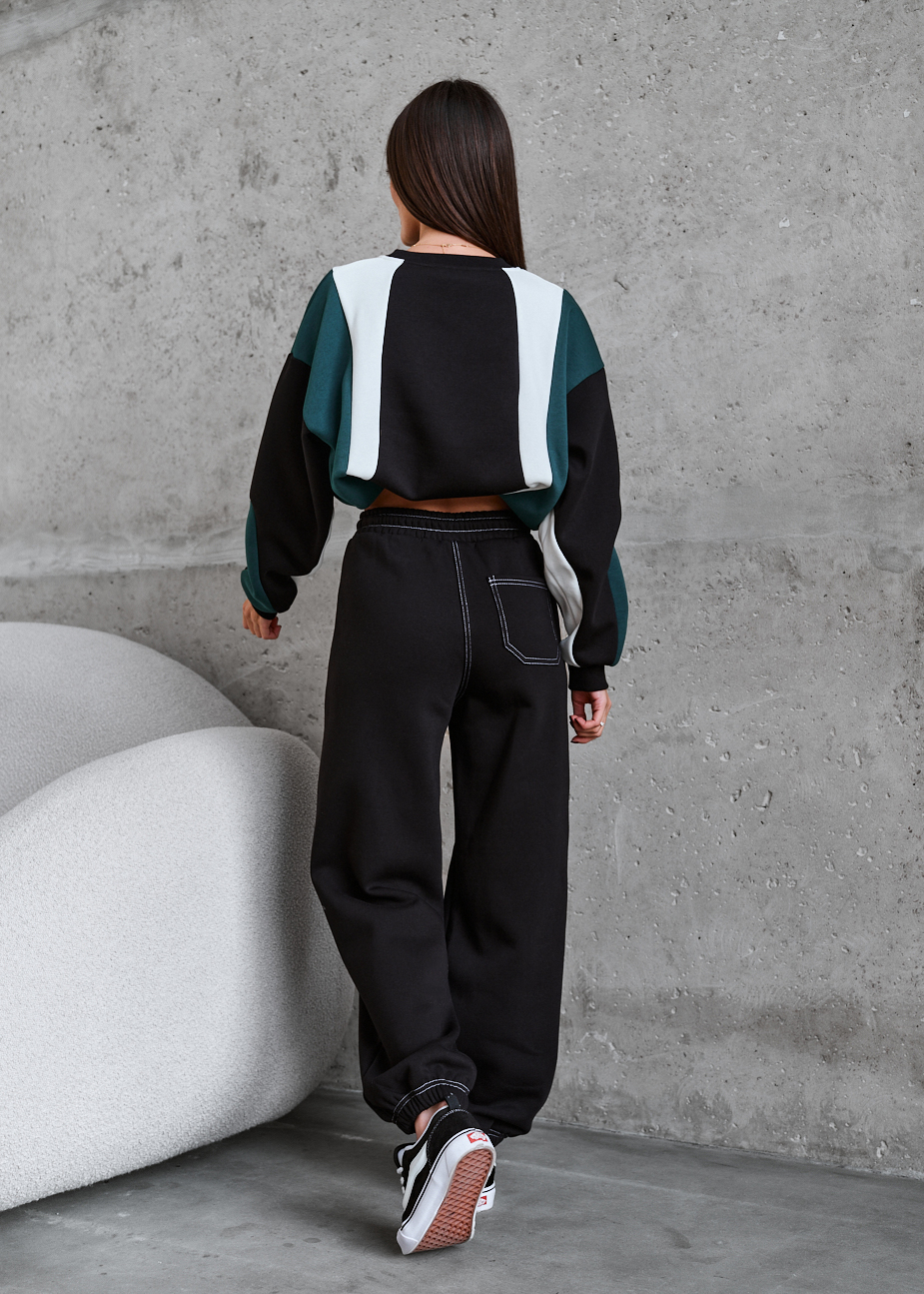 Spodnie dresowe Staff ki black fleece