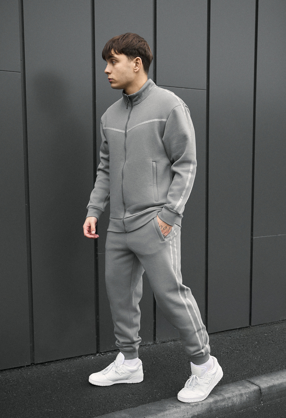 Dres Staff od gray fleece