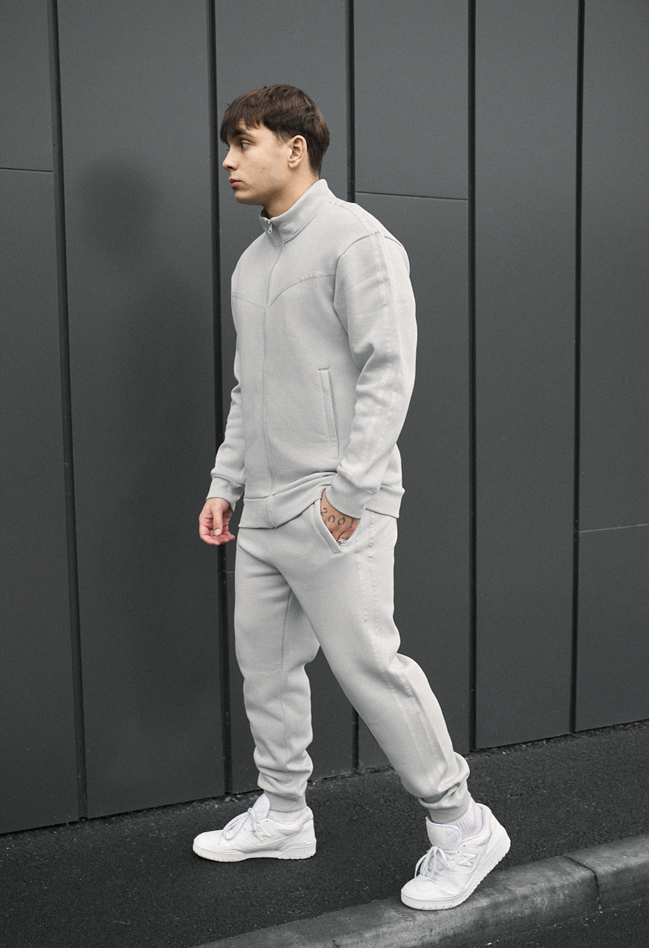 Dres Staff od light gray fleece