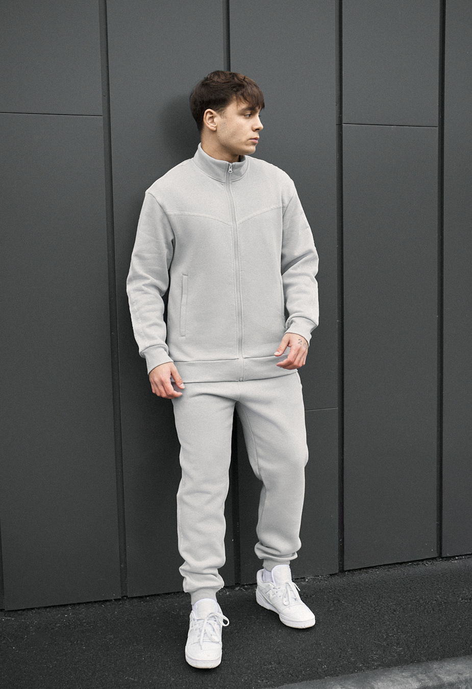 Dres Staff od light gray fleece