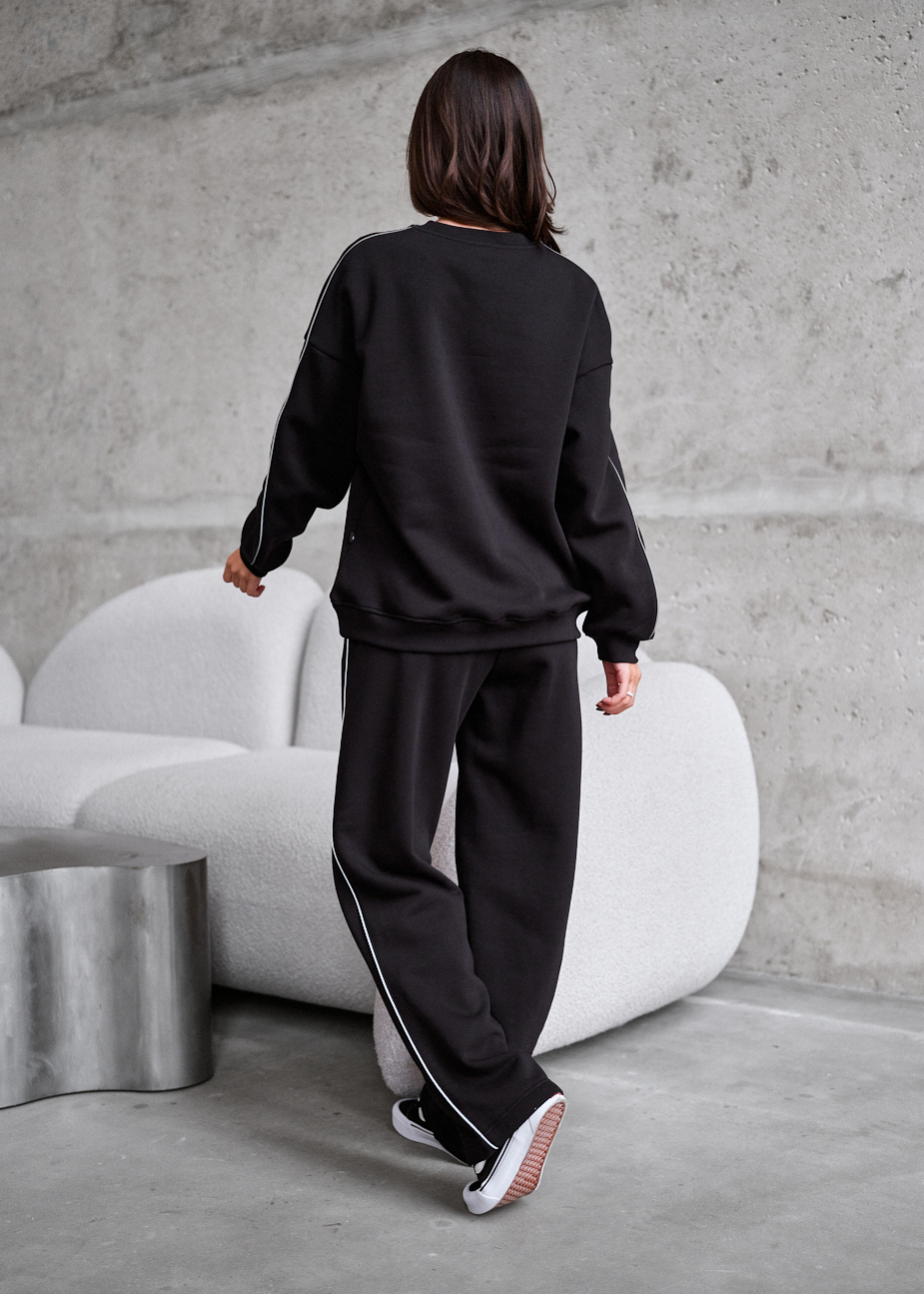 Dres Staff sta black oversize fleece