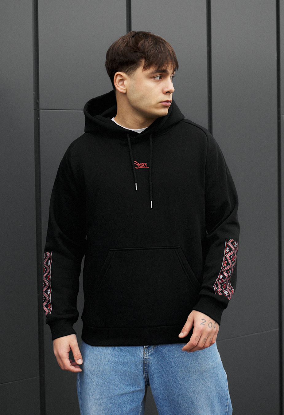 Bluza Staff ethno & logo fleece