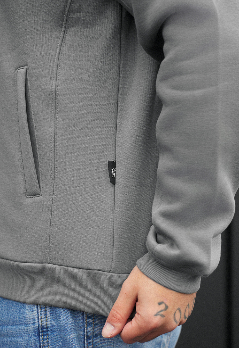 Olimpijka Staff ra gray fleece