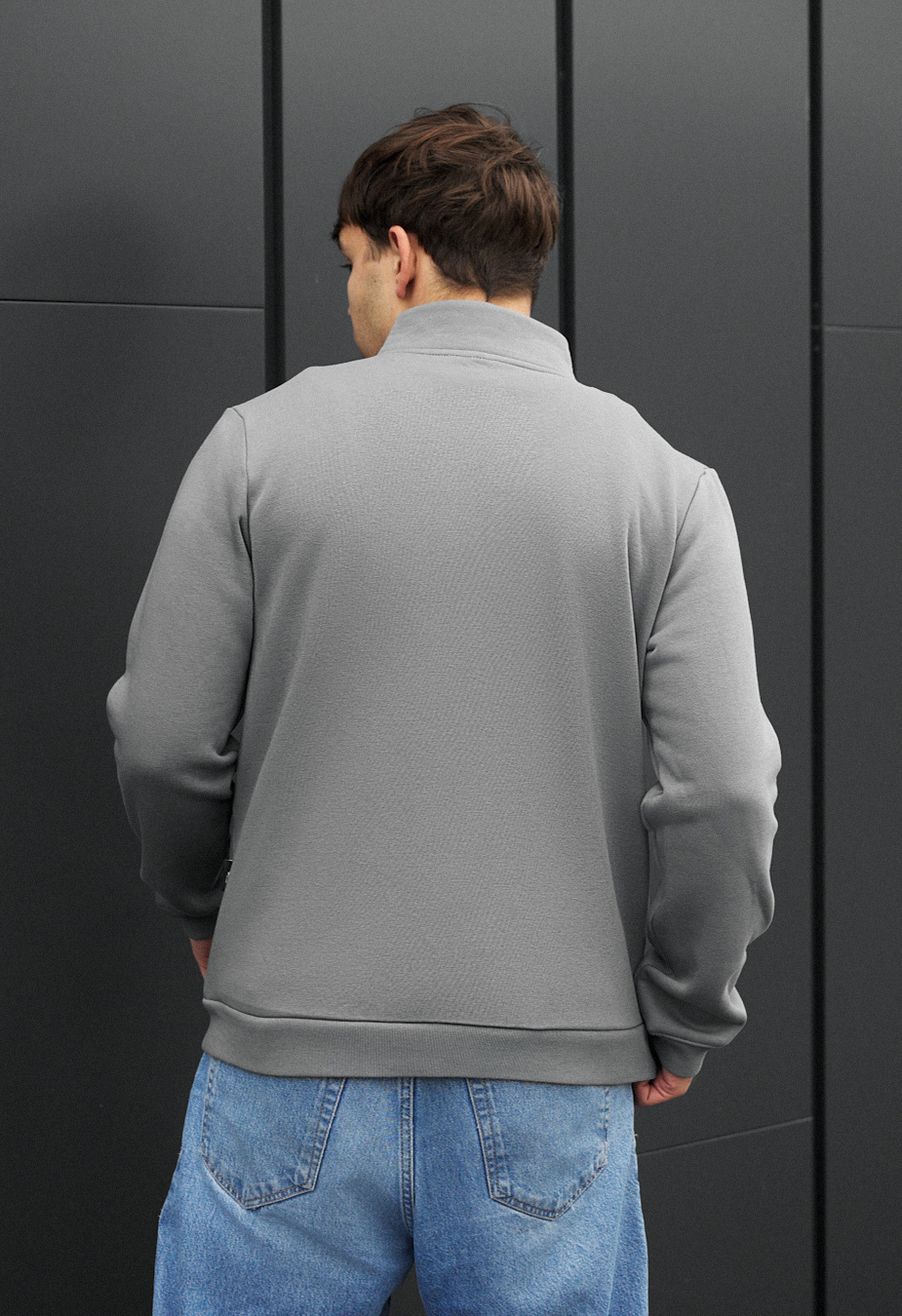 Olimpijka Staff ra gray fleece