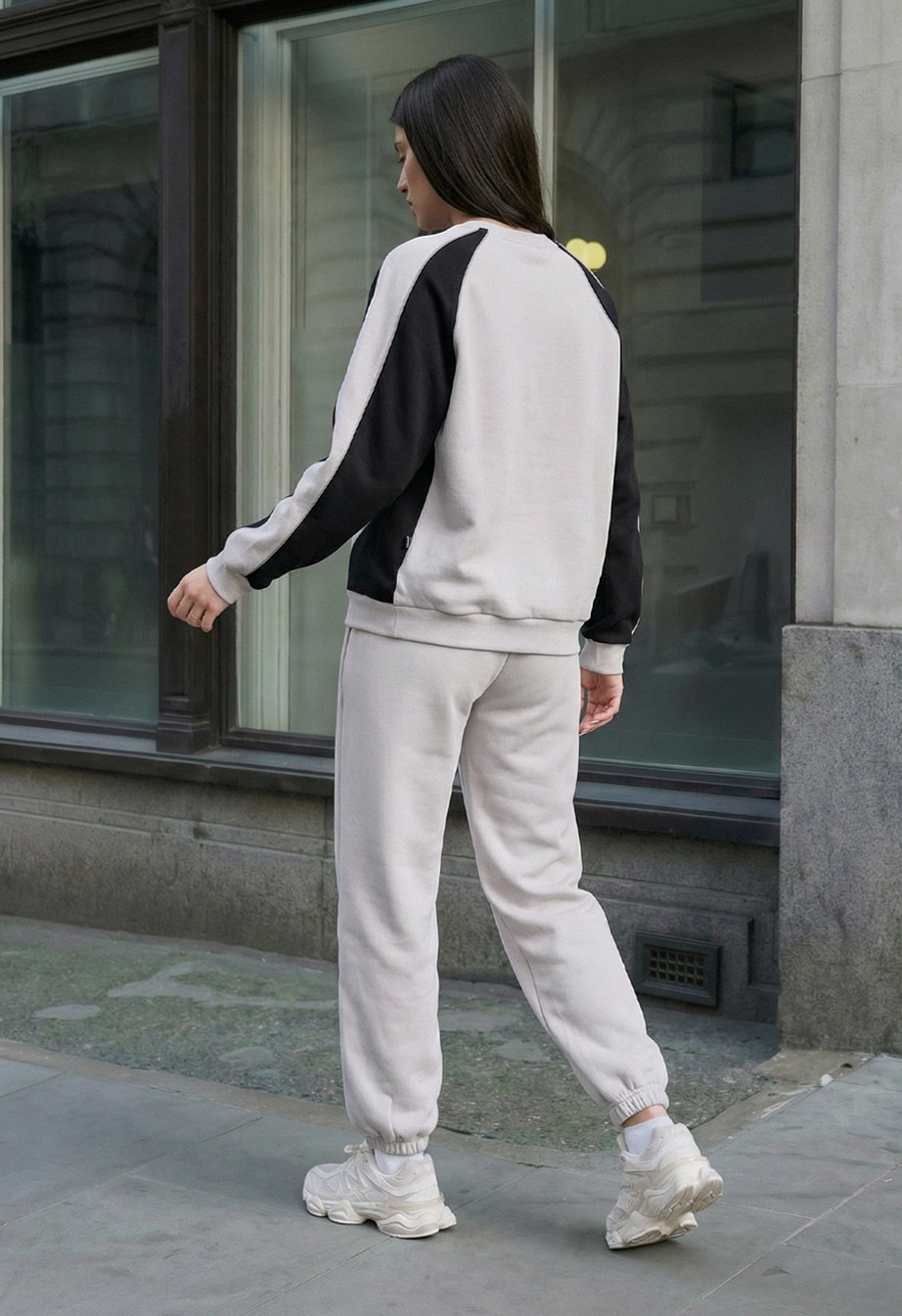 Dres Staff ram light gray & black logo fleece