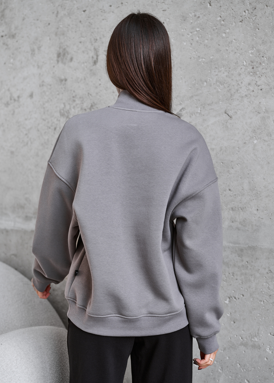 Olimpijka Staff le gray oversize fleece