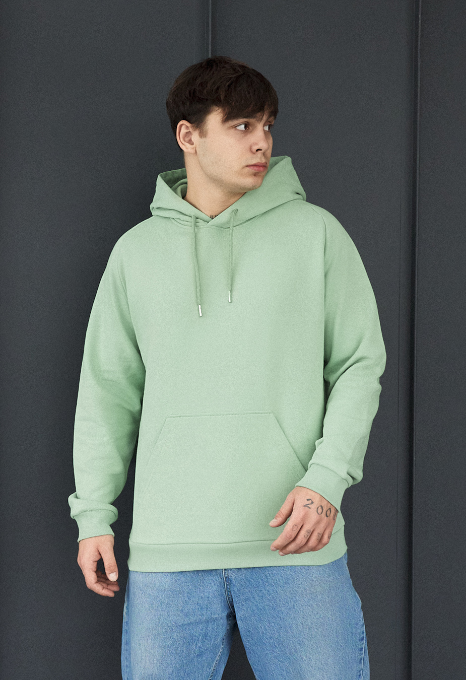 Bluza Staff re mint oversize