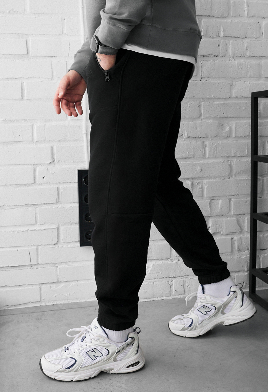 Spodnie dresowe Staff che black