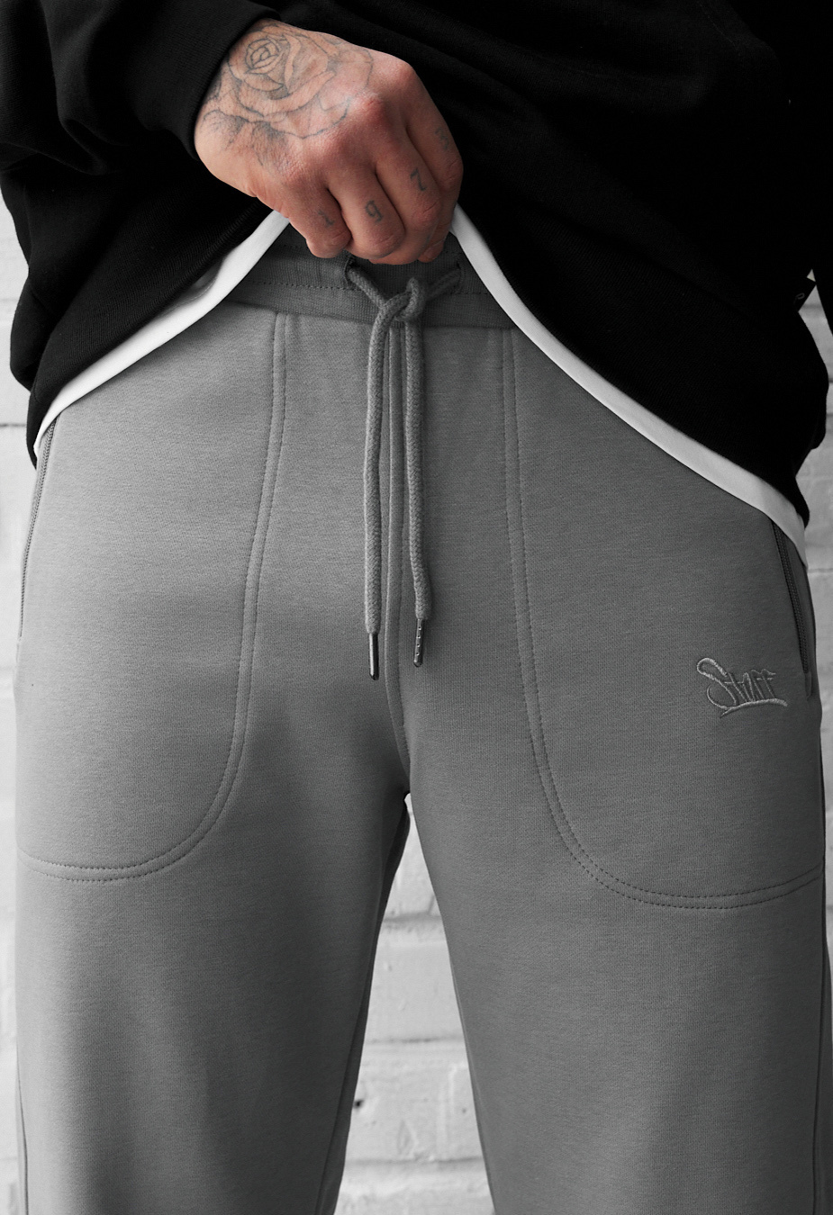 Spodnie dresowe Staff che gray