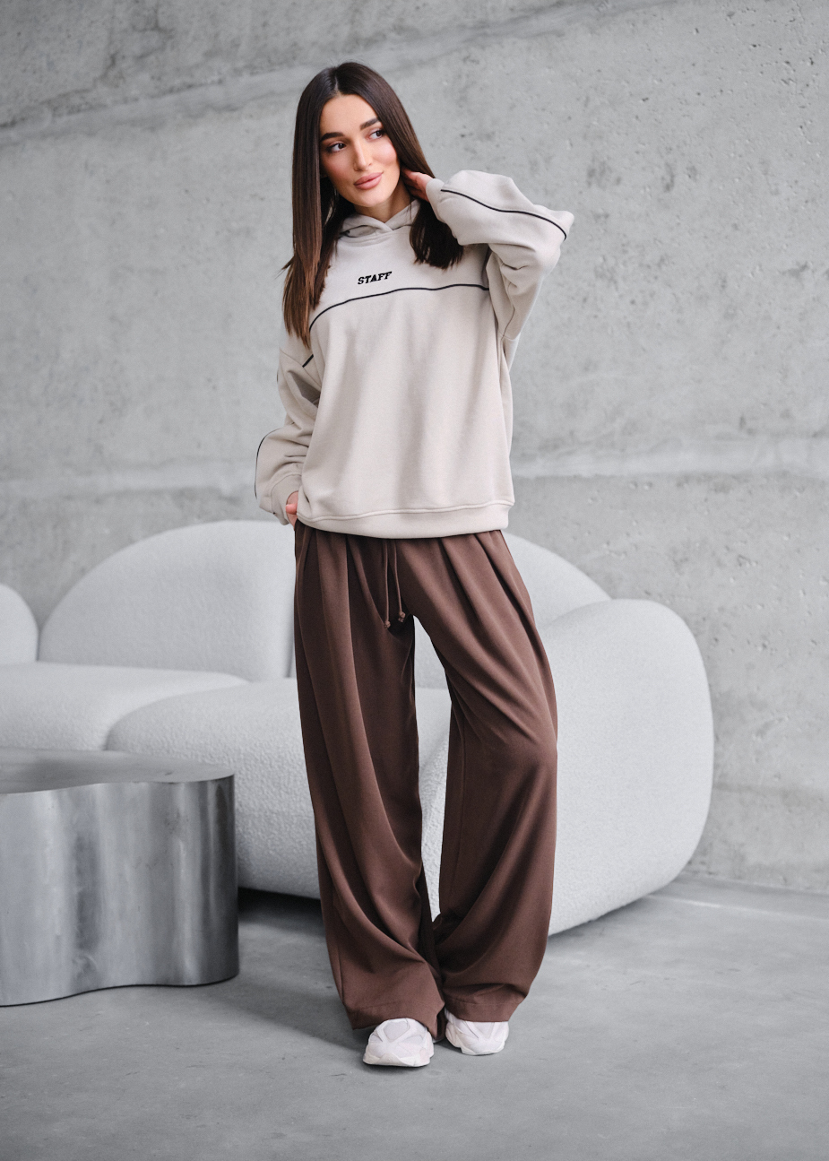 Bluza Staff jo light beige reflective