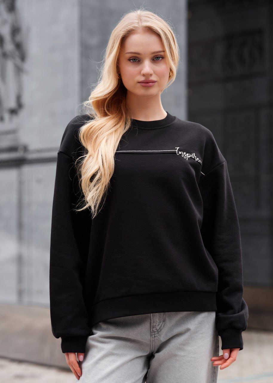 Bluza Staff er black oversize