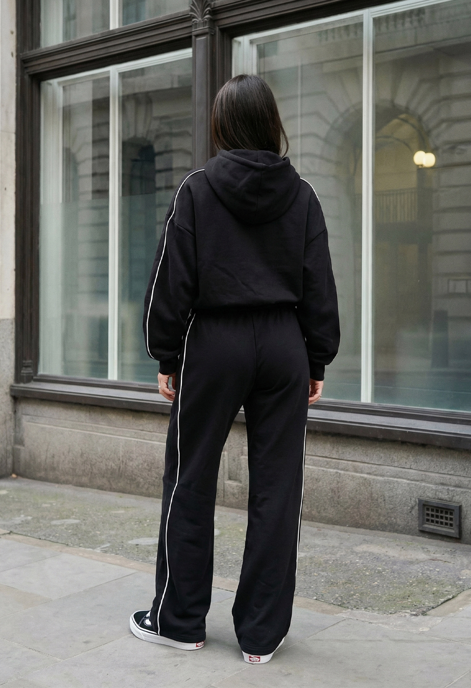 Dres Staff ur zip reflective black