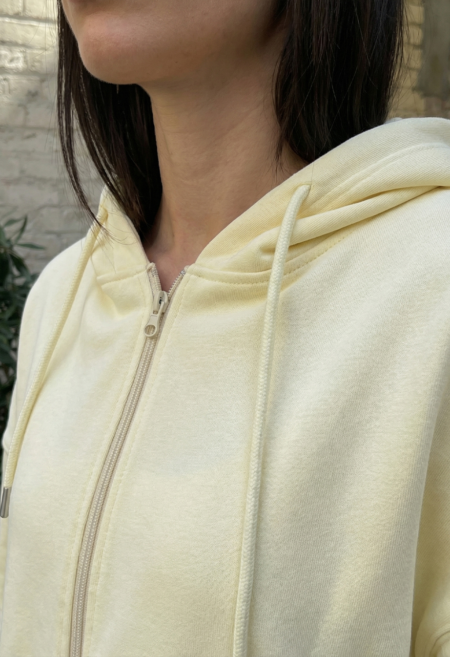 Dres Staff ur zip reflective light lemon