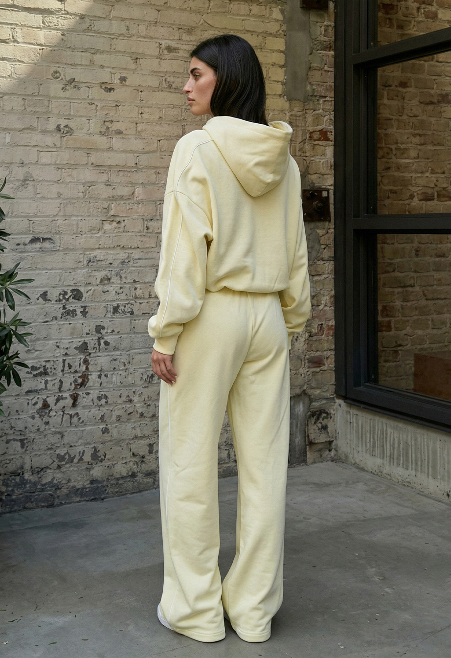 Dres Staff ur zip reflective light lemon