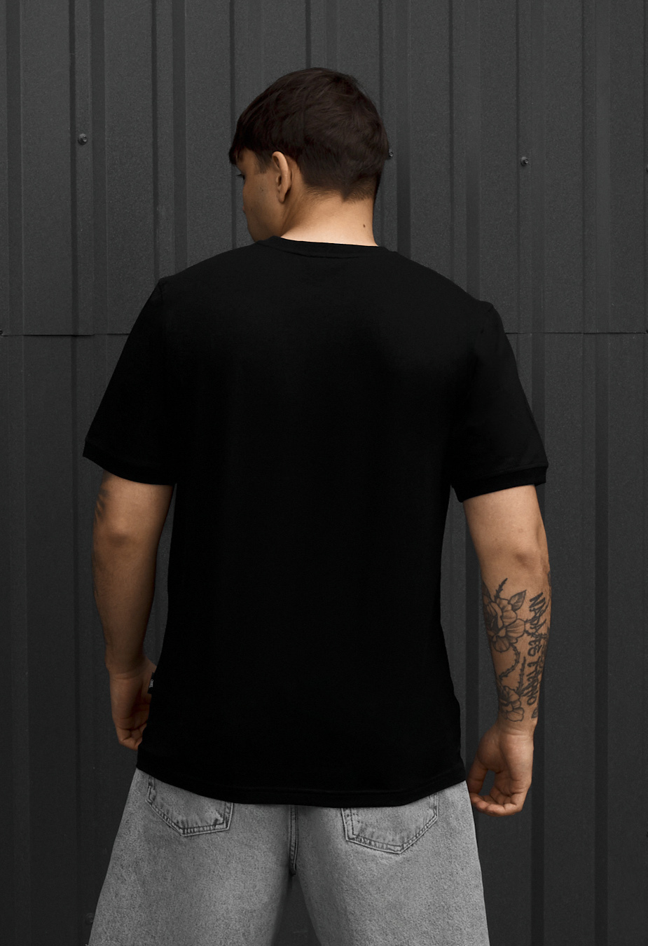Koszulka Staff lu black logo reflective