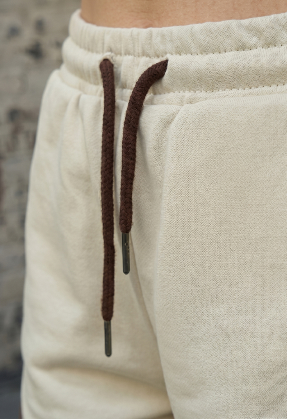 Spodenki Staff af light beige & brown