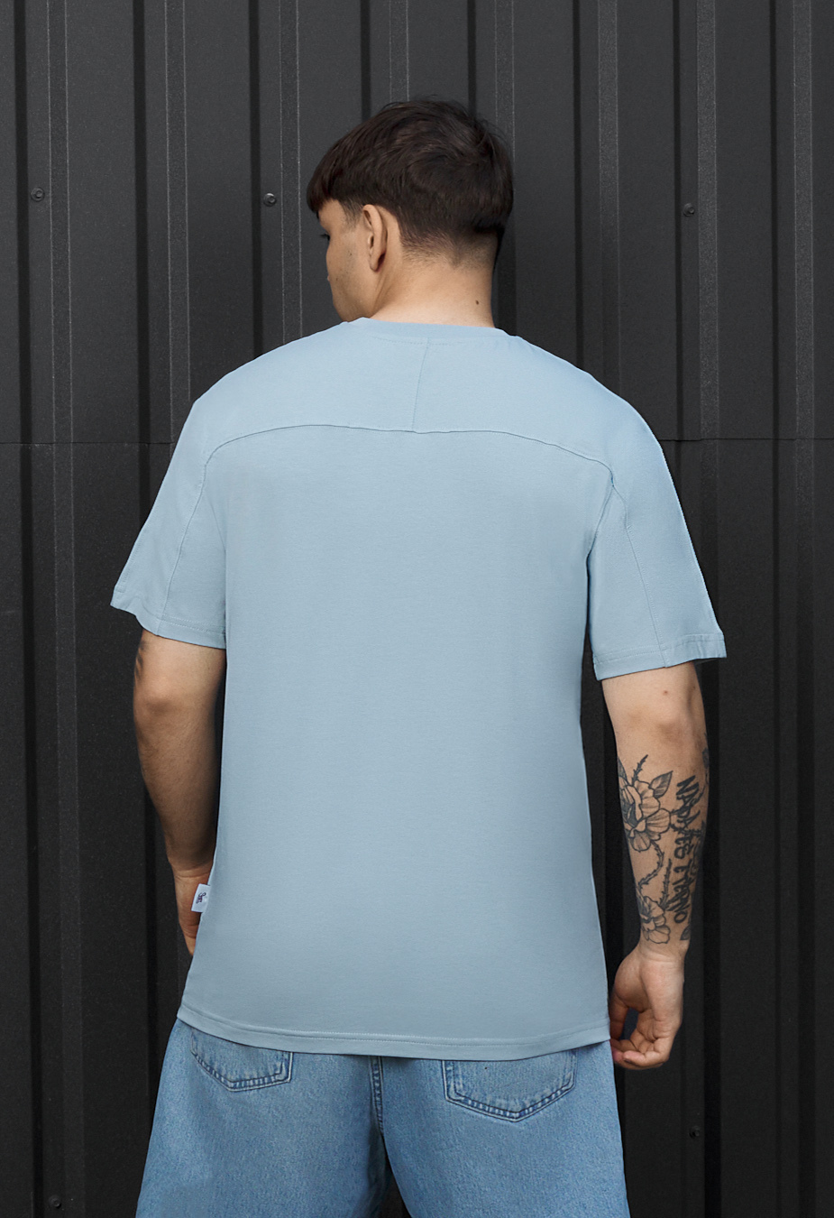 Koszulka Staff light blue reglan