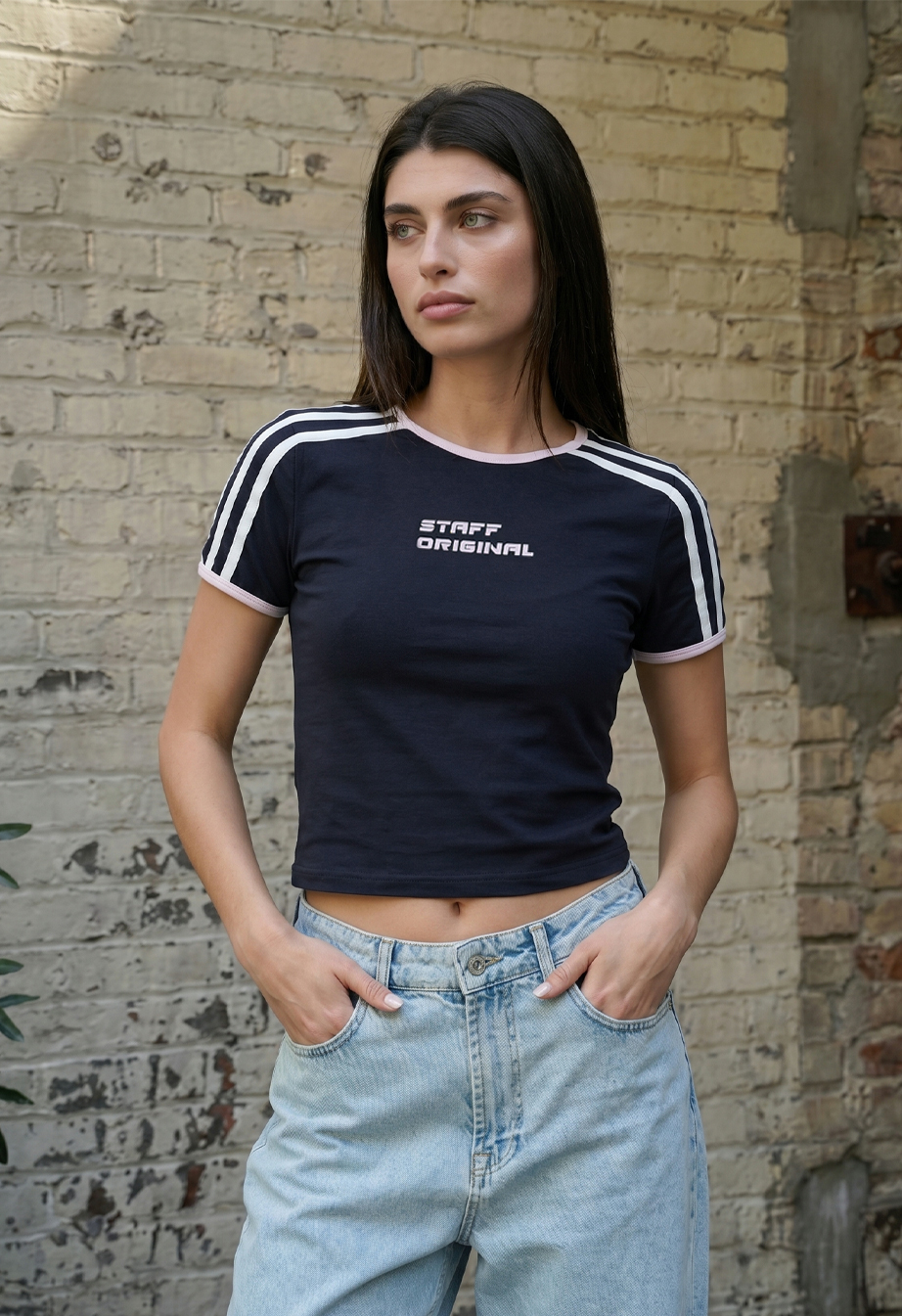 Koszulka Staff re navy