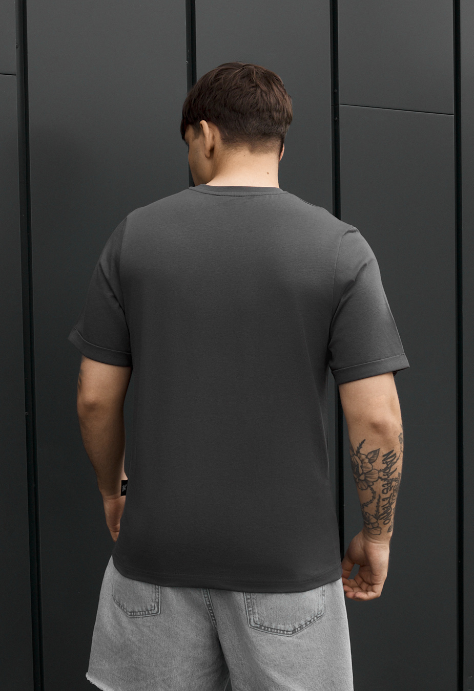 Koszulka Staff dark gray logo