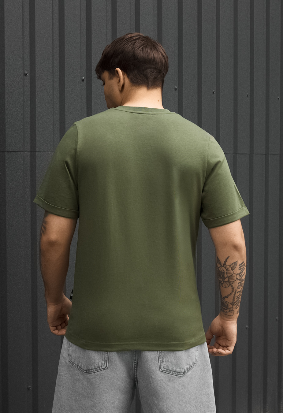 Koszulka Staff khaki logo