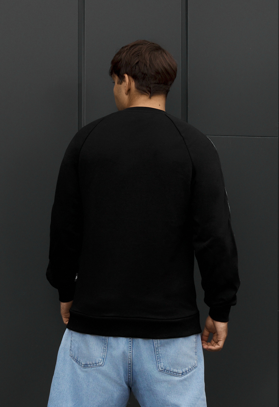 Bluza Staff black logo reflective