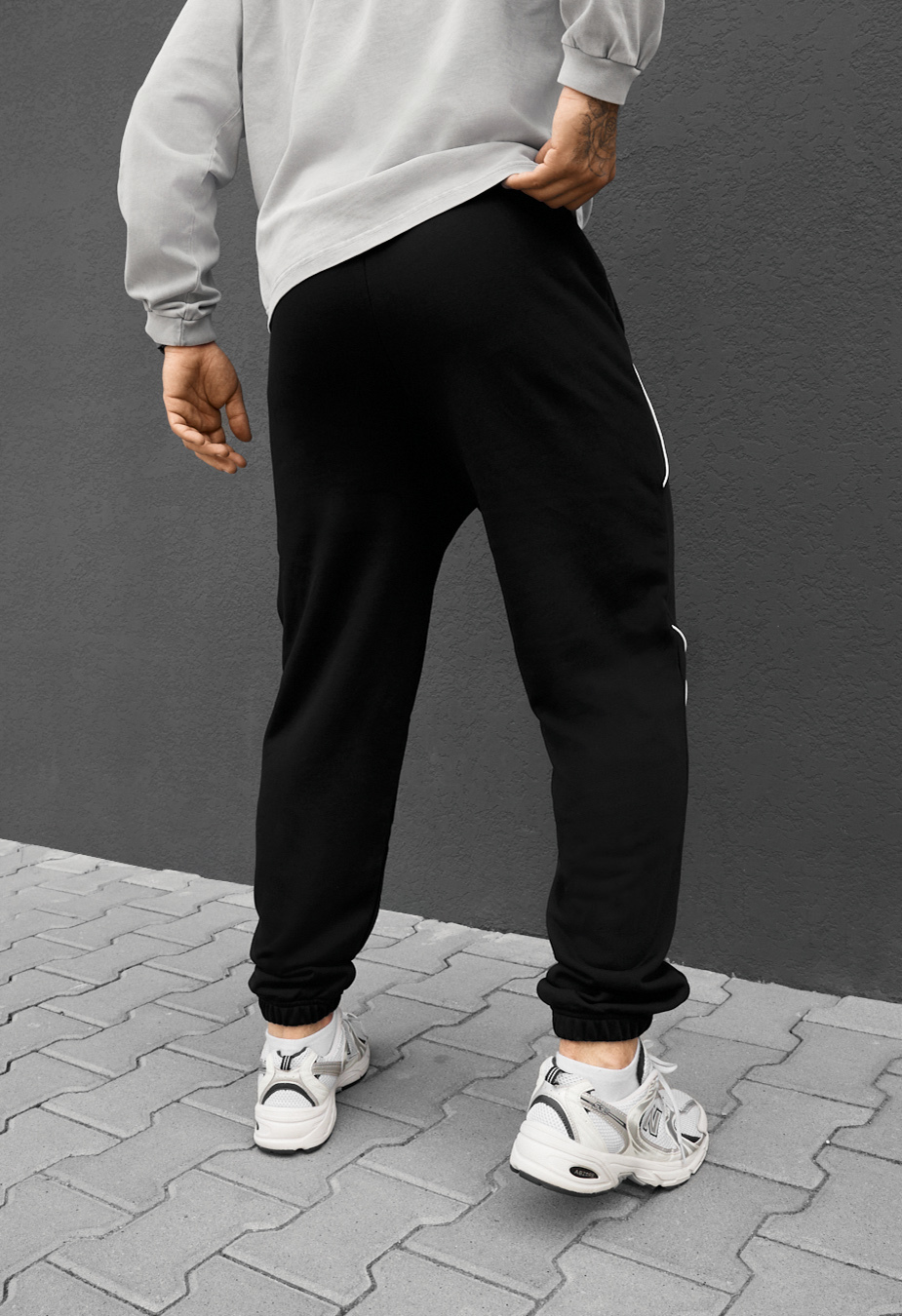 Spodnie Staff ers reflective black