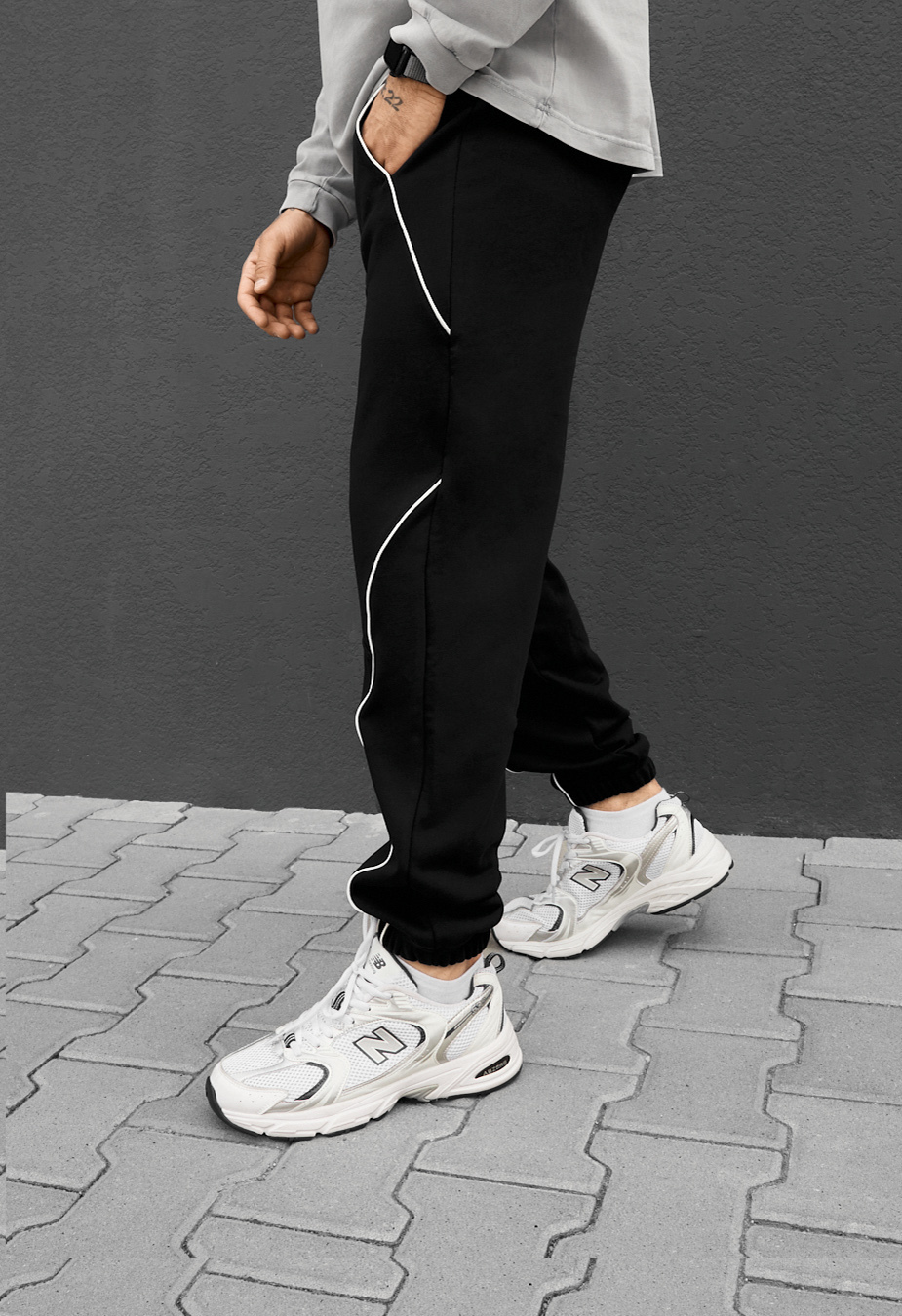 Spodnie Staff ers reflective black