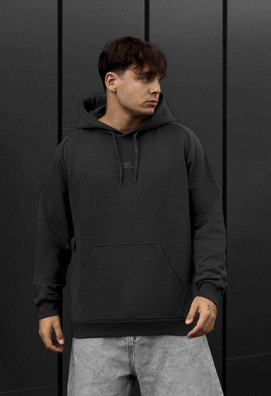 Bluza Staff re dark gray logo