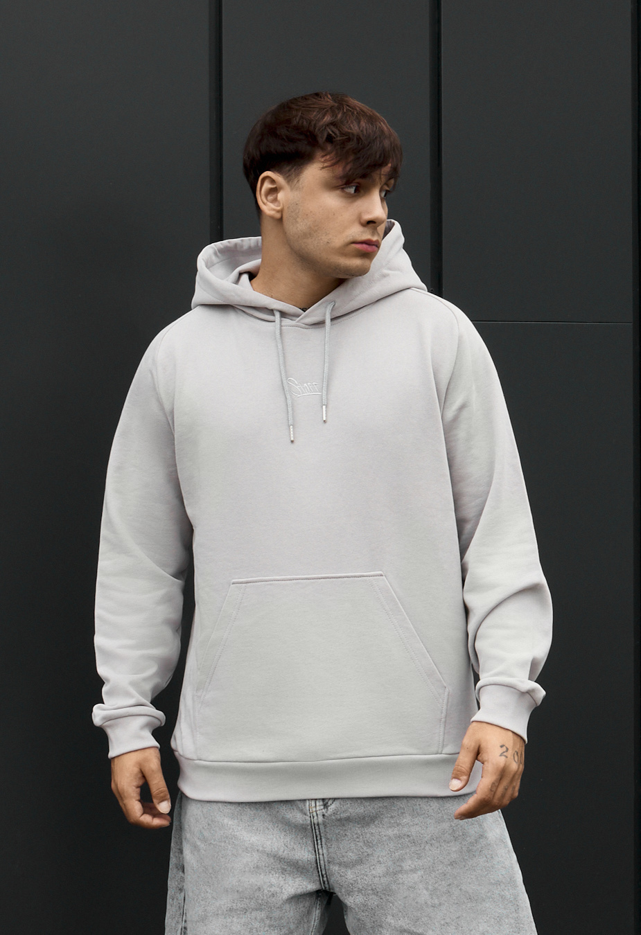 Bluza Staff re white logo
