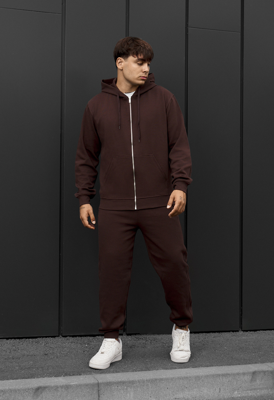 Dres Staff wl zip dark brown