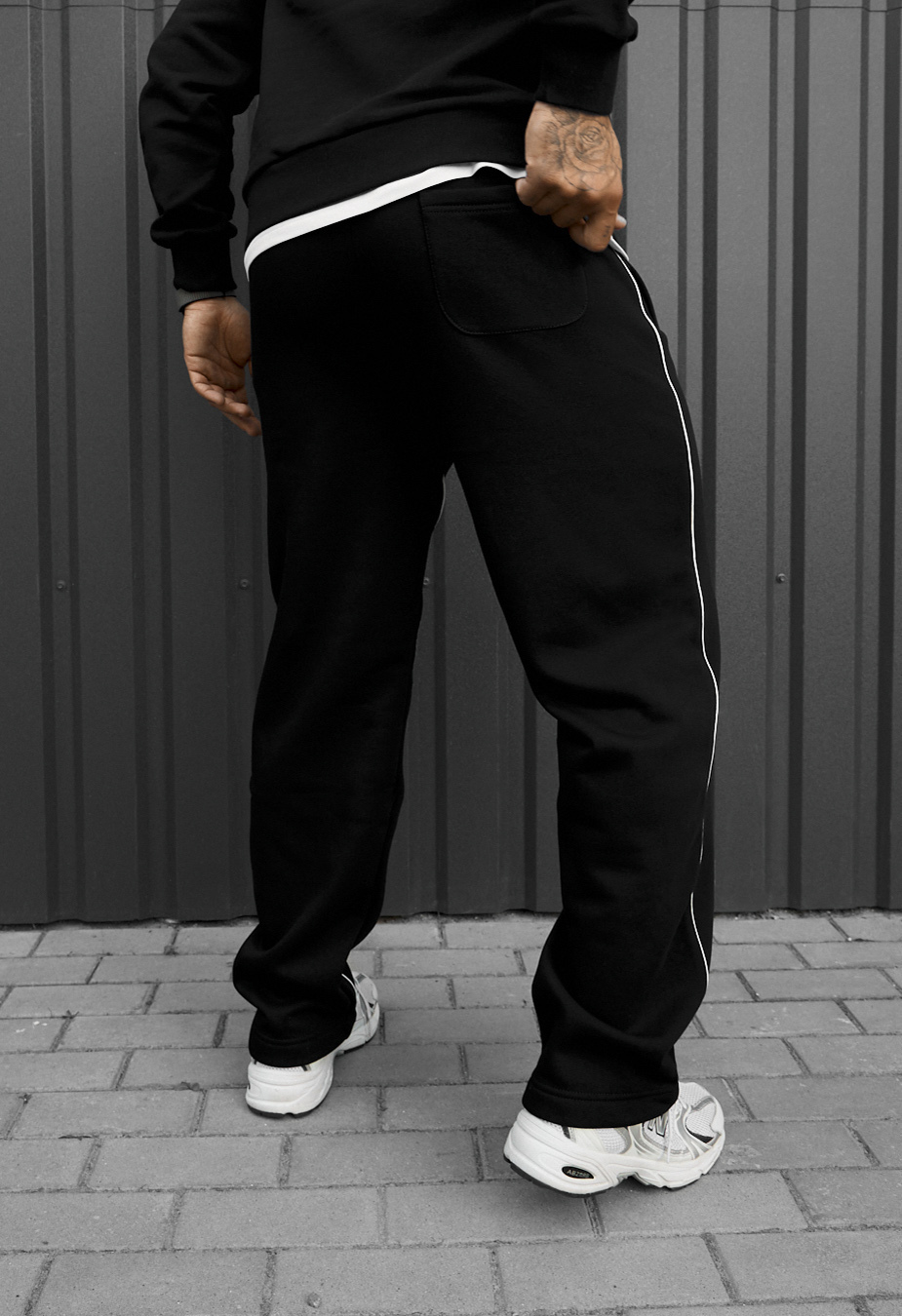 Spodnie dresowe Staff  black reflective