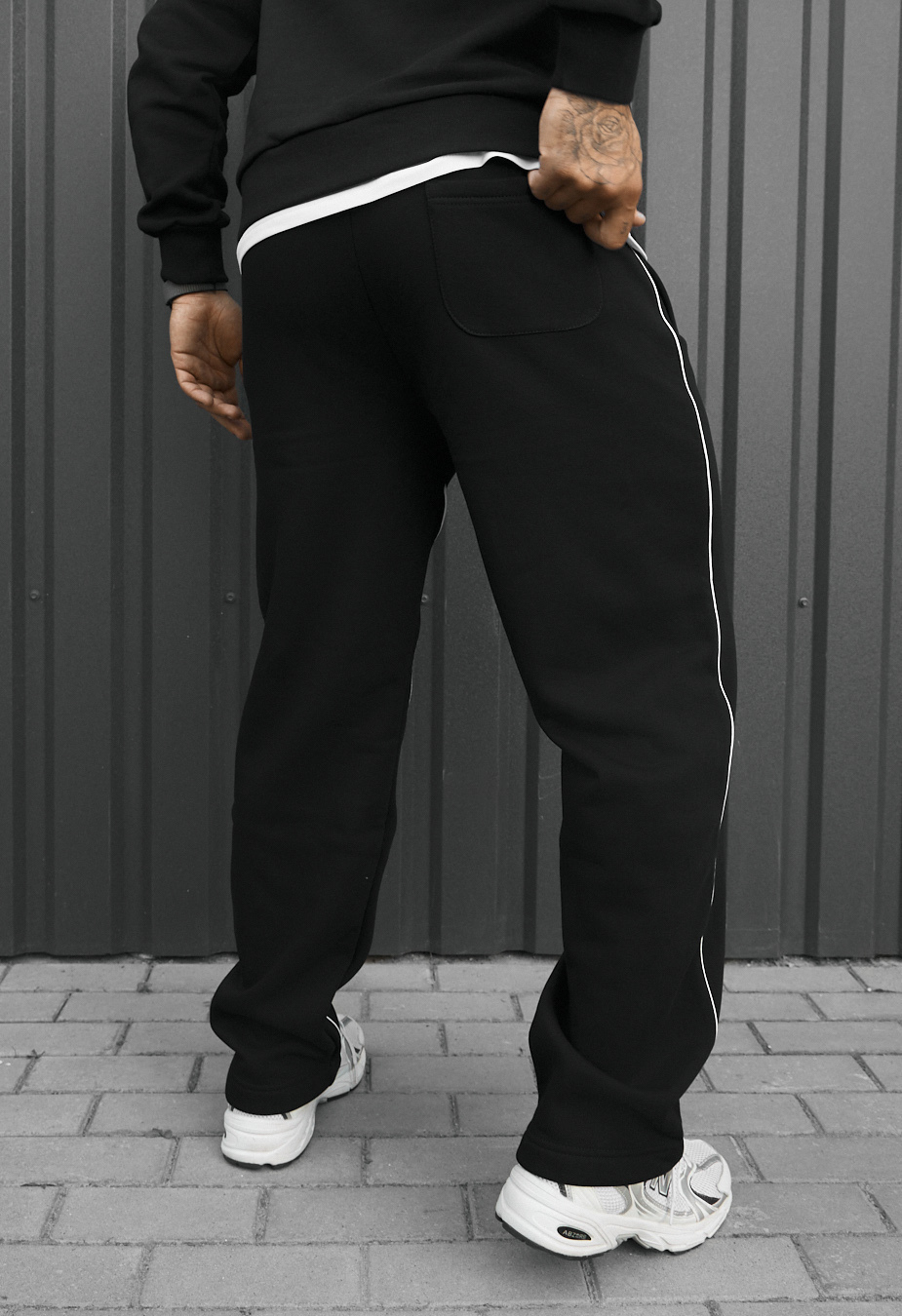 Spodnie dresowe Staff  black reflective
