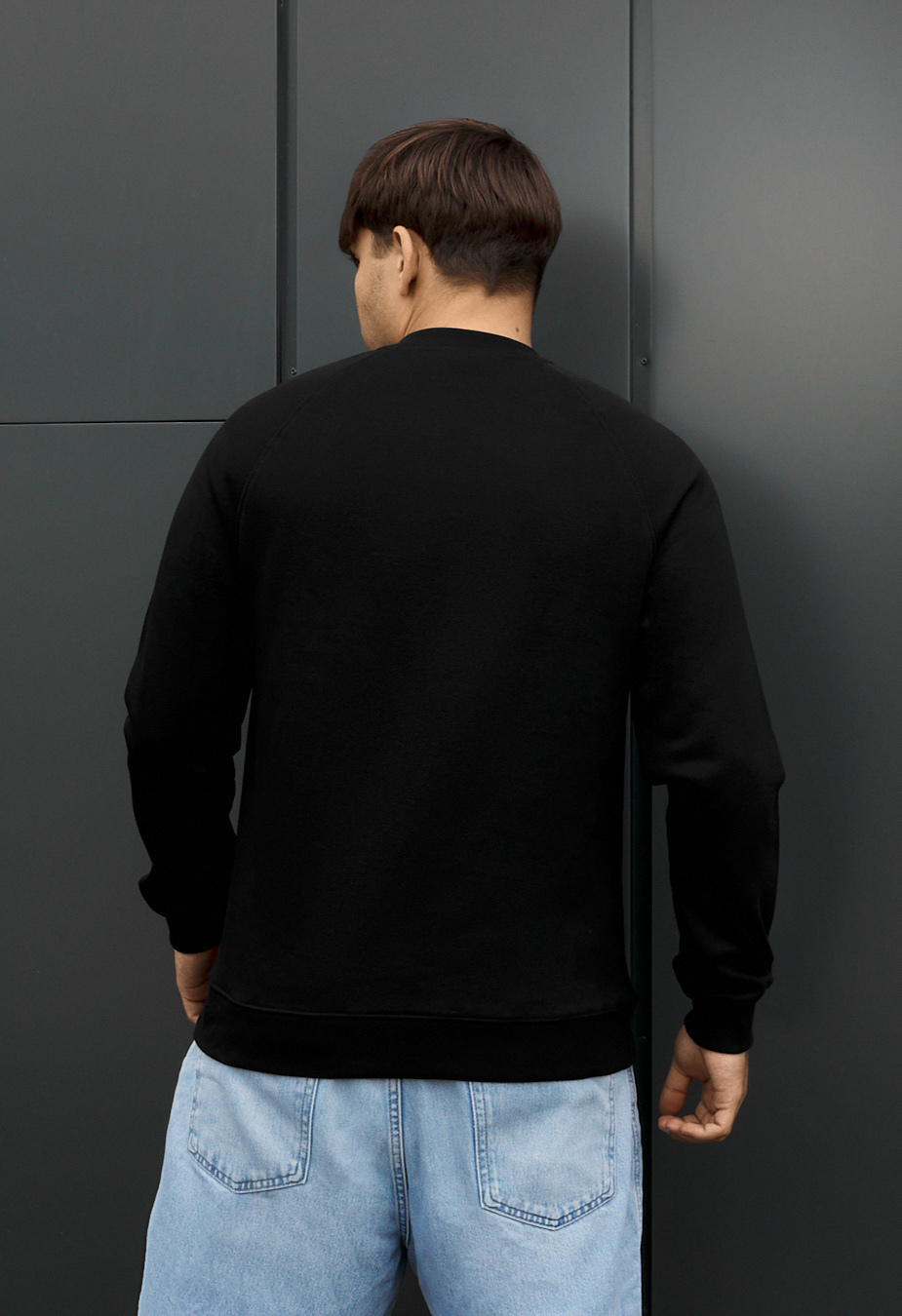 Bluza Staff basic black fleece