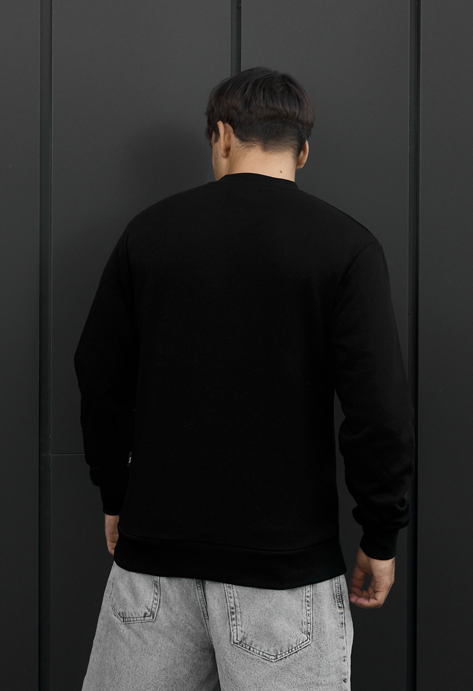 Bluza Staff logo black reflective fleece