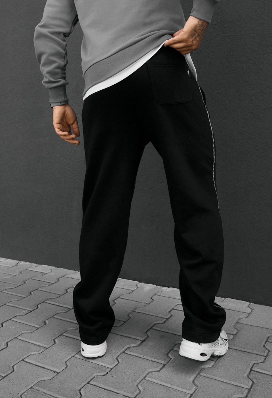 Spodnie dresowe Staff kl black fleece
