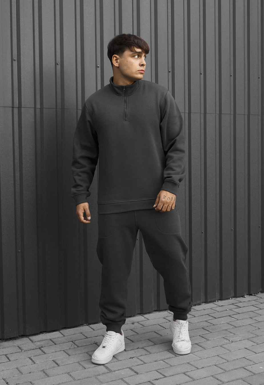 Dres Staff zeu dark gray fleece