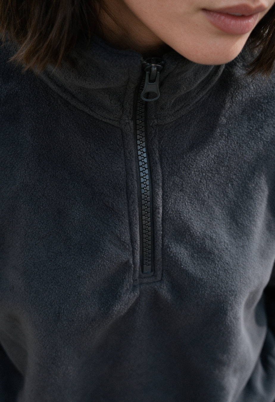 Dres Staff lio dark gray oversize fleece