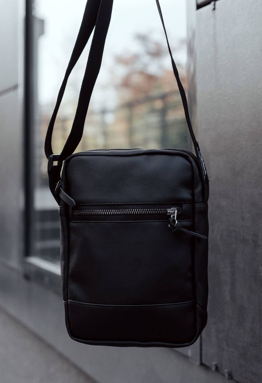 Torba na ramię Staff leather black2