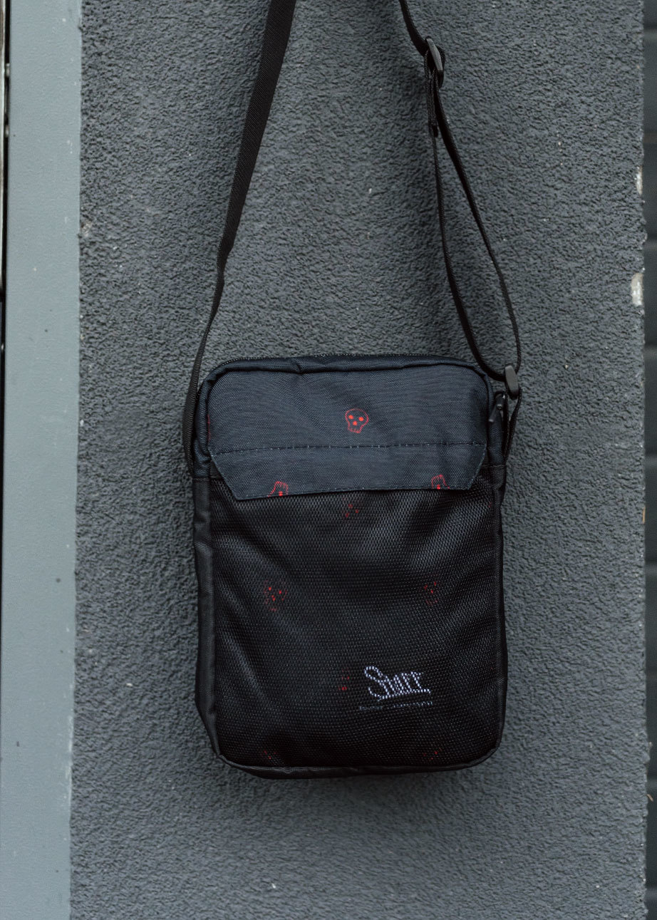 Torba na ramię Staff red skull