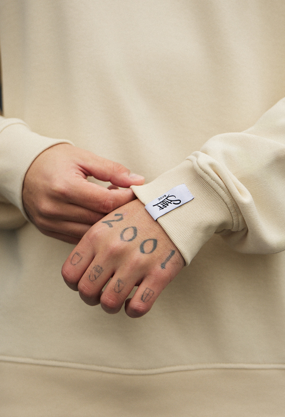 Bluza Staff basic milk