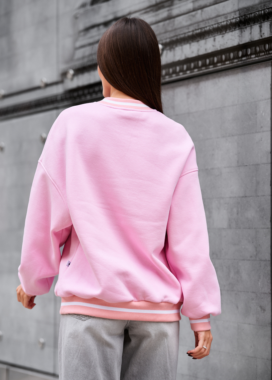 Bluza Staff pink fleece